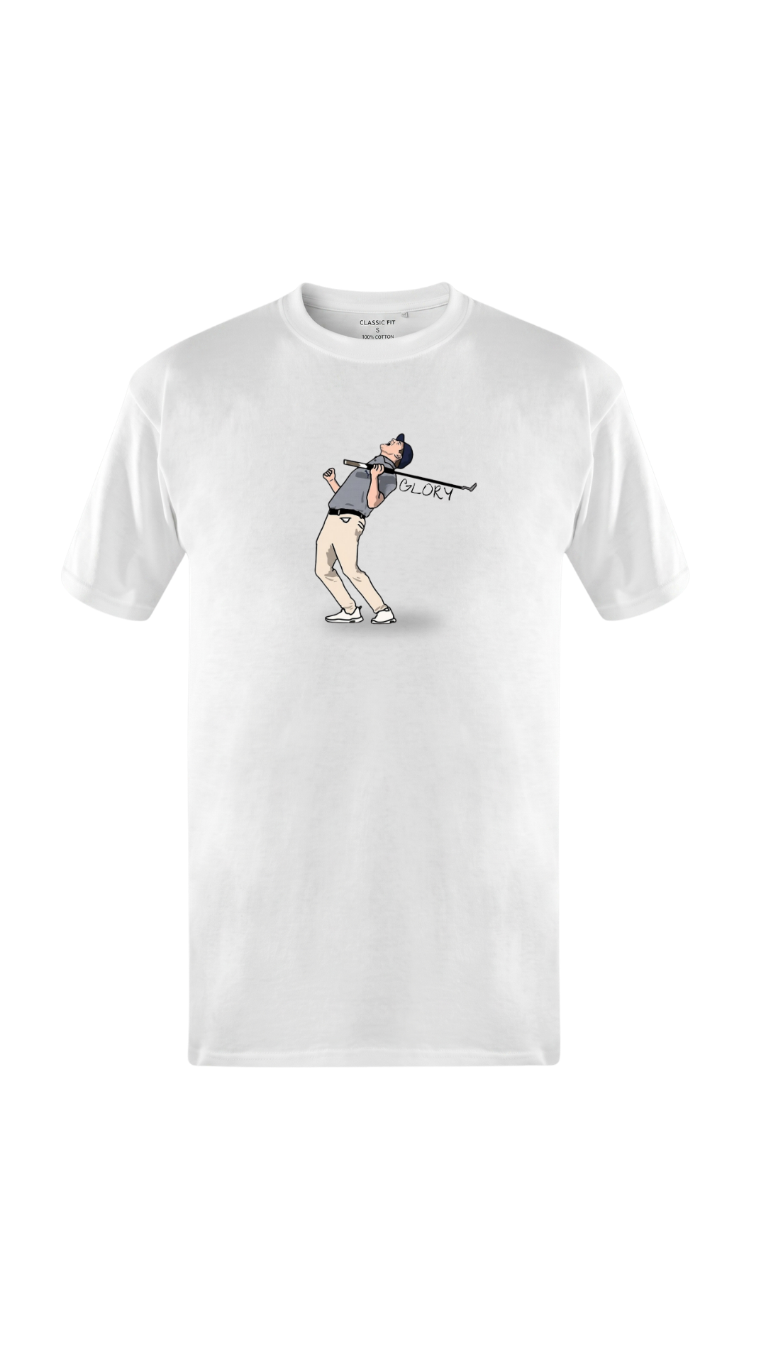 The Follow-Through — Golf Celebration Tee