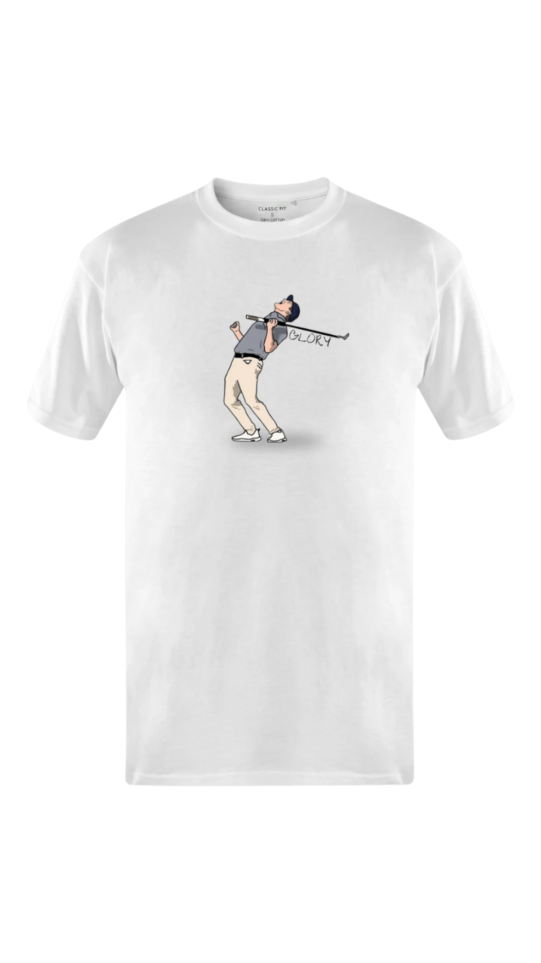 The Follow-Through — Golf Celebration Tee