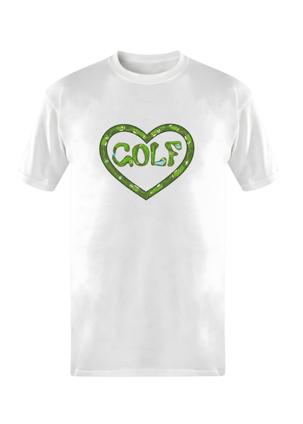 Golf Heart Fairway ~ Classic White Tee (Copy)