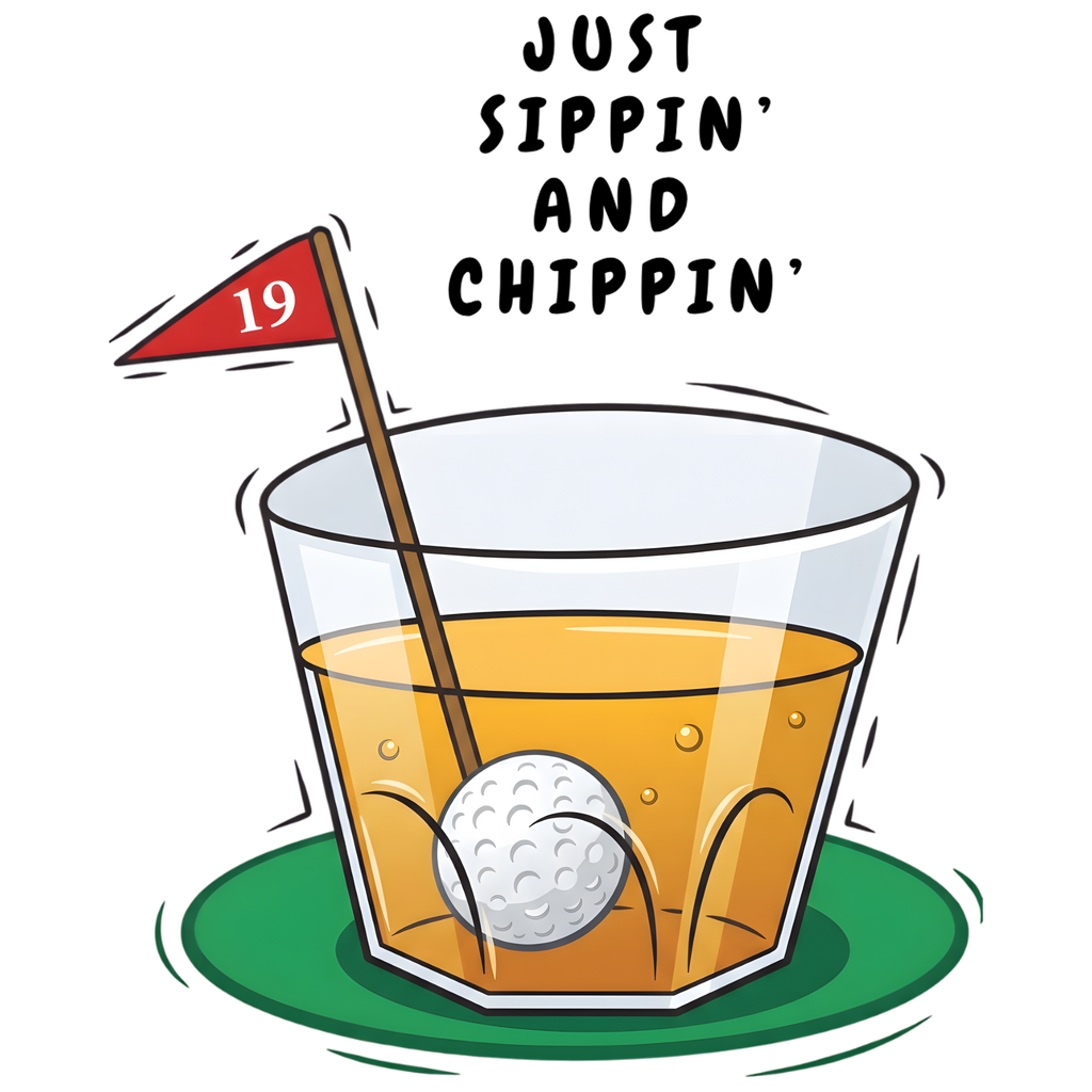 Sippin' & Chippin' ~ Low Key tee