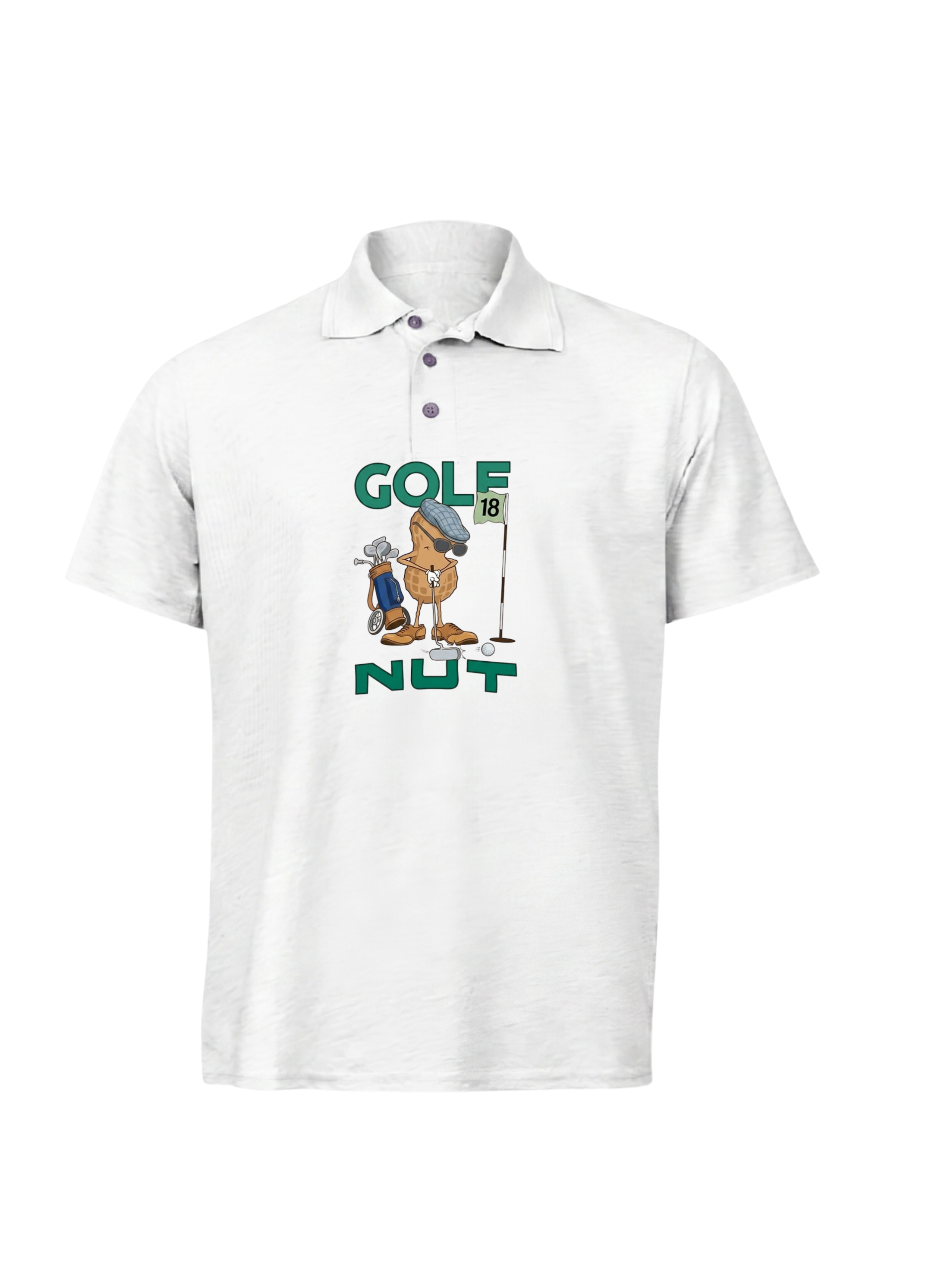 Golf Nut ~ Golf Polo Tee