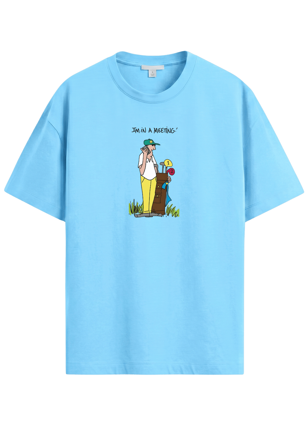I'm In A Meeting ~ Golf Tee - Quiet Tee Club