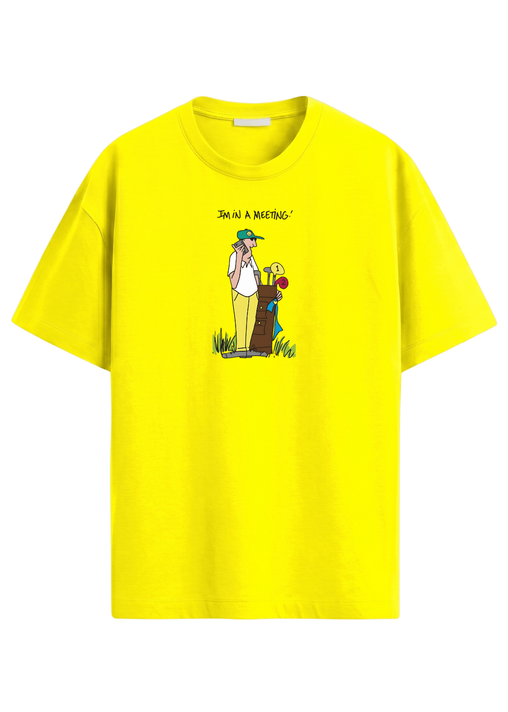 I'm In A Meeting ~ Golf Tee - Quiet Tee Club