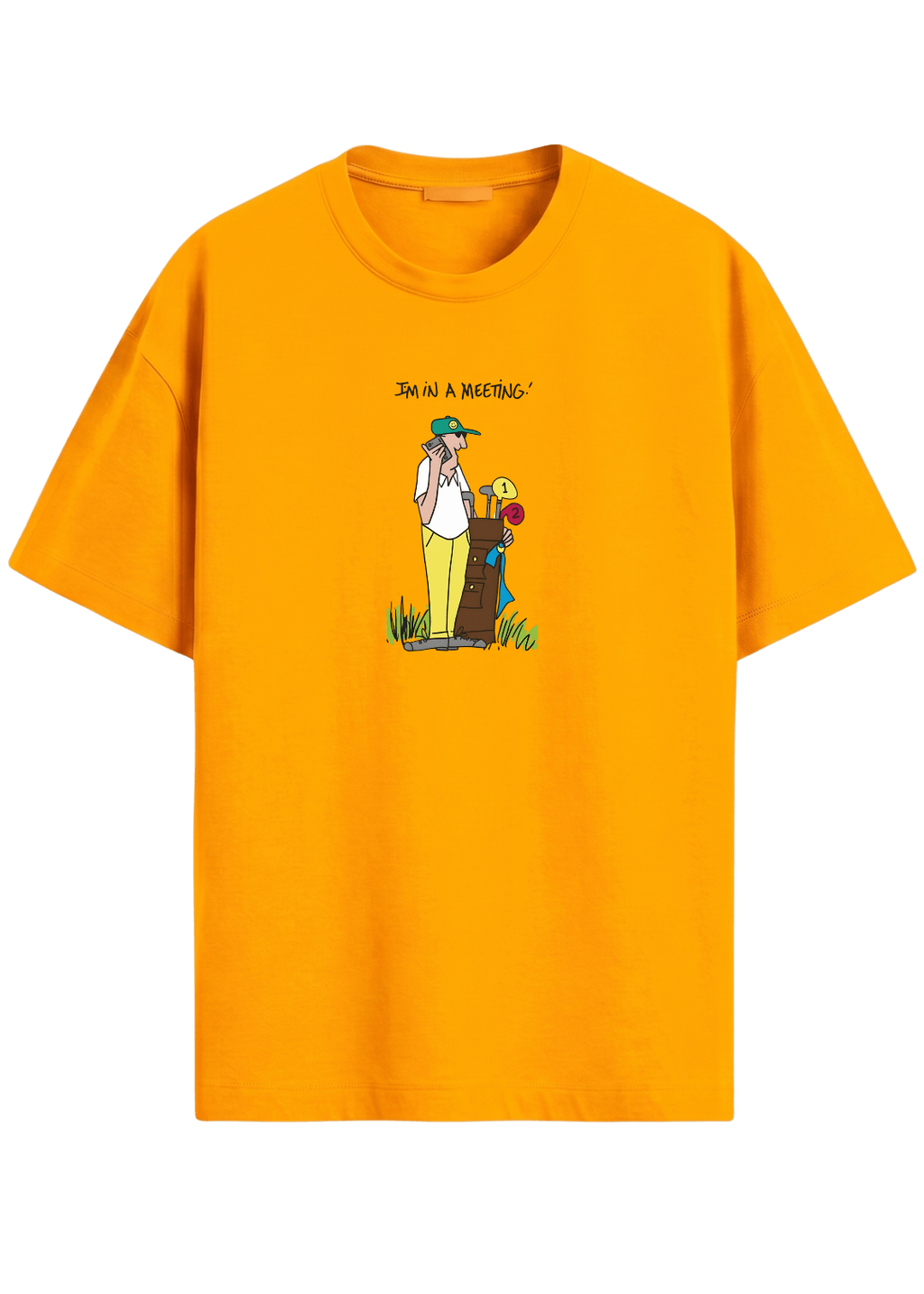 I'm In A Meeting ~ Golf Tee - Quiet Tee Club