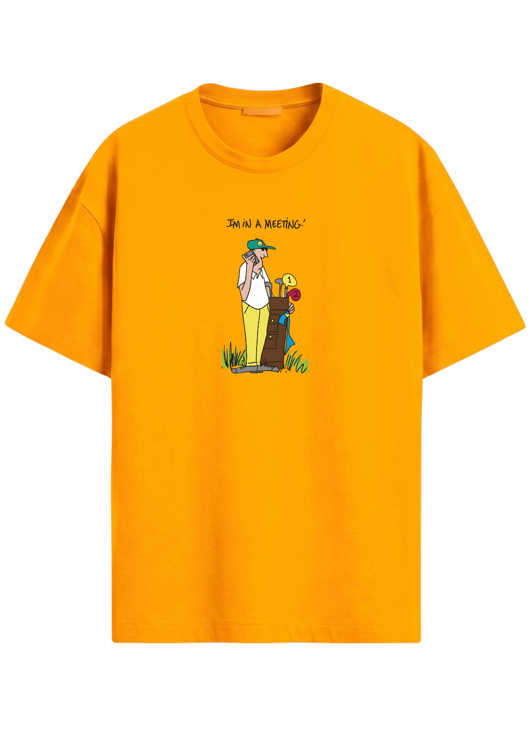 I'm In A Meeting ~ Golf Tee - Quiet Tee Club