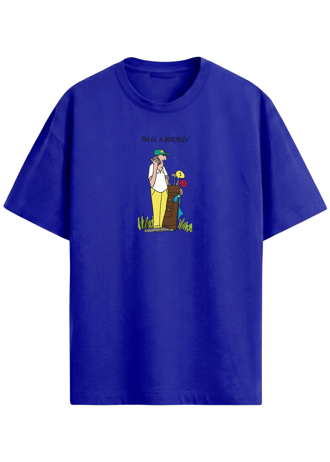 I'm In A Meeting ~ Golf Tee - Quiet Tee Club