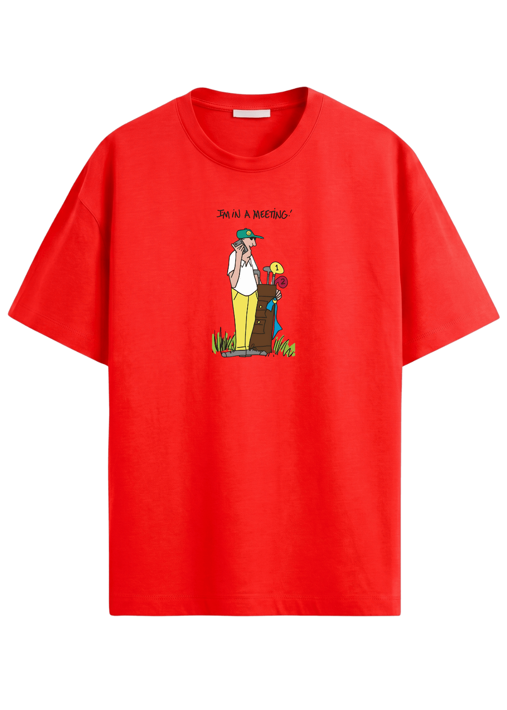 I'm In A Meeting ~ Golf Tee - Quiet Tee Club
