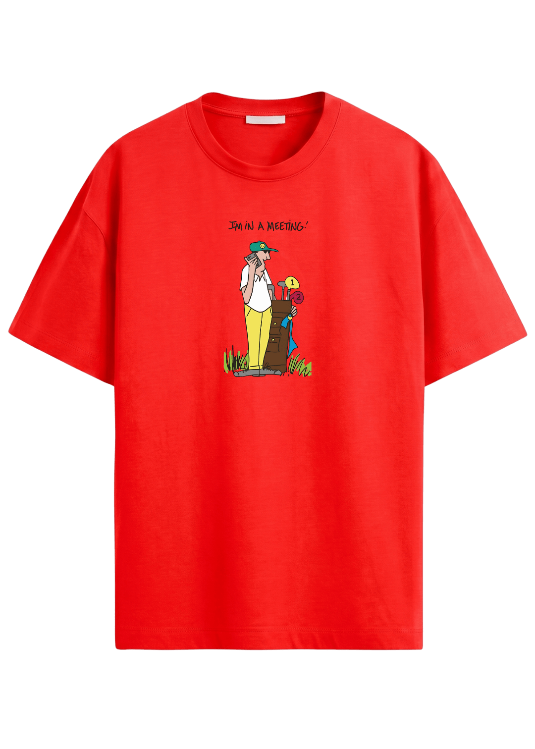 I'm In A Meeting ~ Golf Tee - Quiet Tee Club