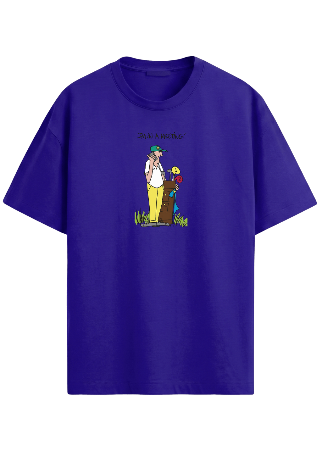 I'm In A Meeting ~ Golf Tee - Quiet Tee Club