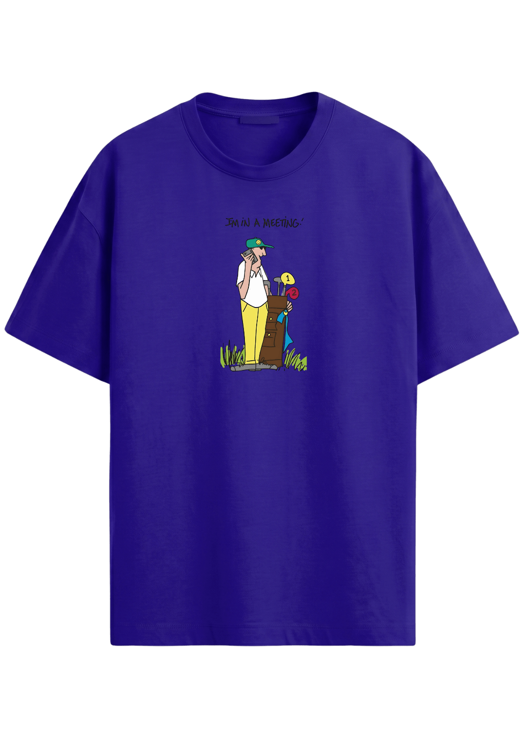 I'm In A Meeting ~ Golf Tee - Quiet Tee Club