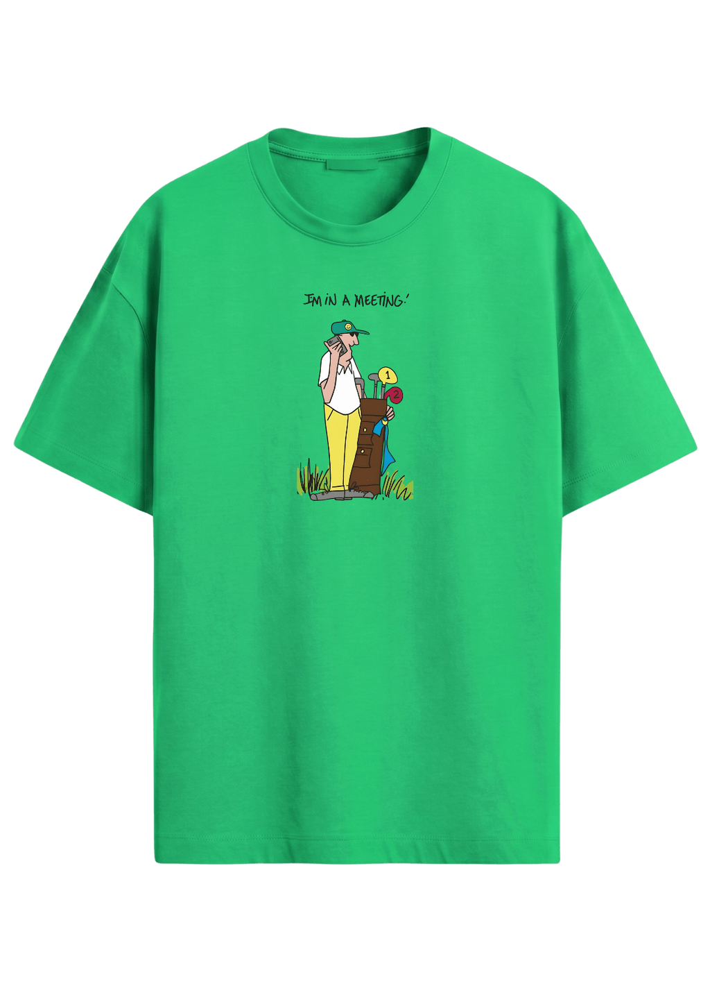 I'm In A Meeting ~ Golf Tee - Quiet Tee Club