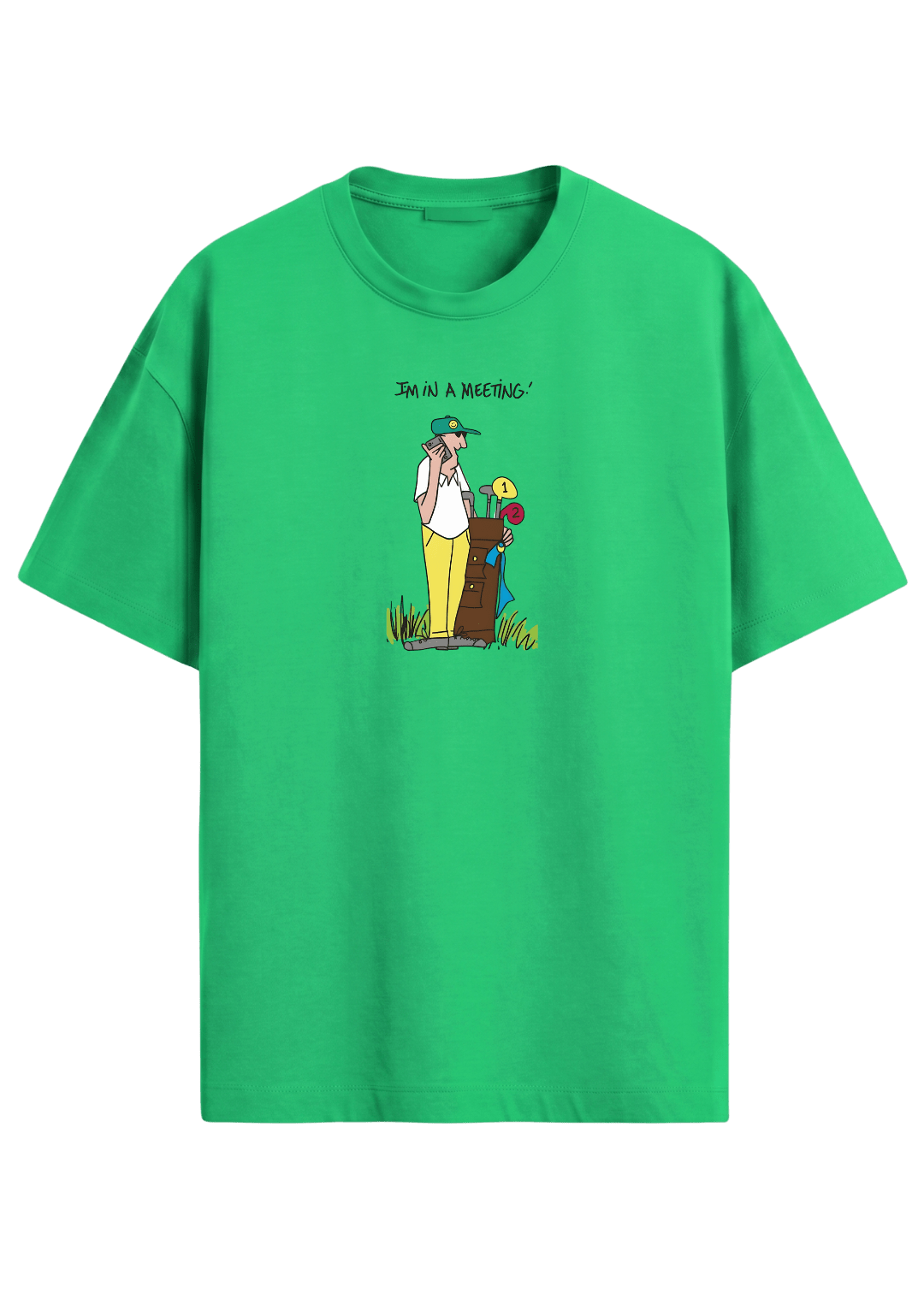 I'm In A Meeting ~ Golf Tee - Quiet Tee Club