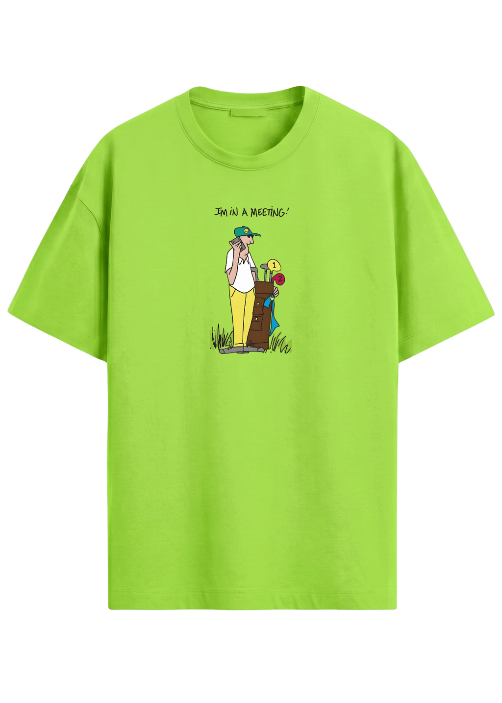 I'm In A Meeting ~ Golf Tee - Quiet Tee Club