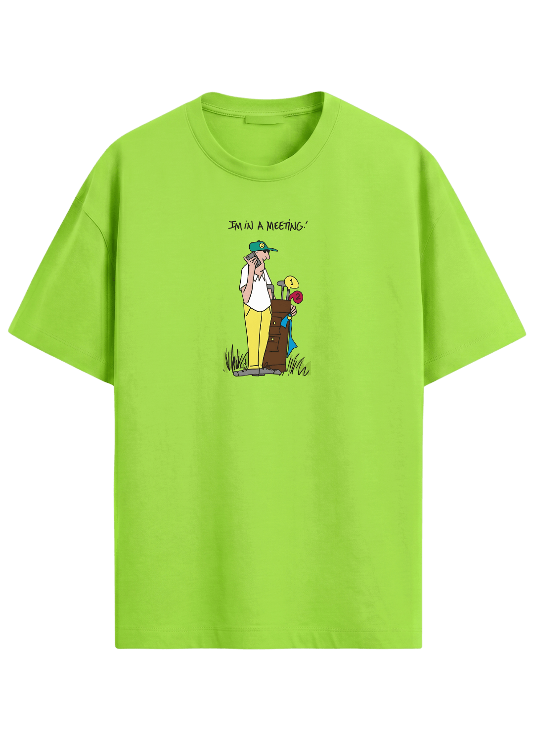 I'm In A Meeting ~ Golf Tee - Quiet Tee Club