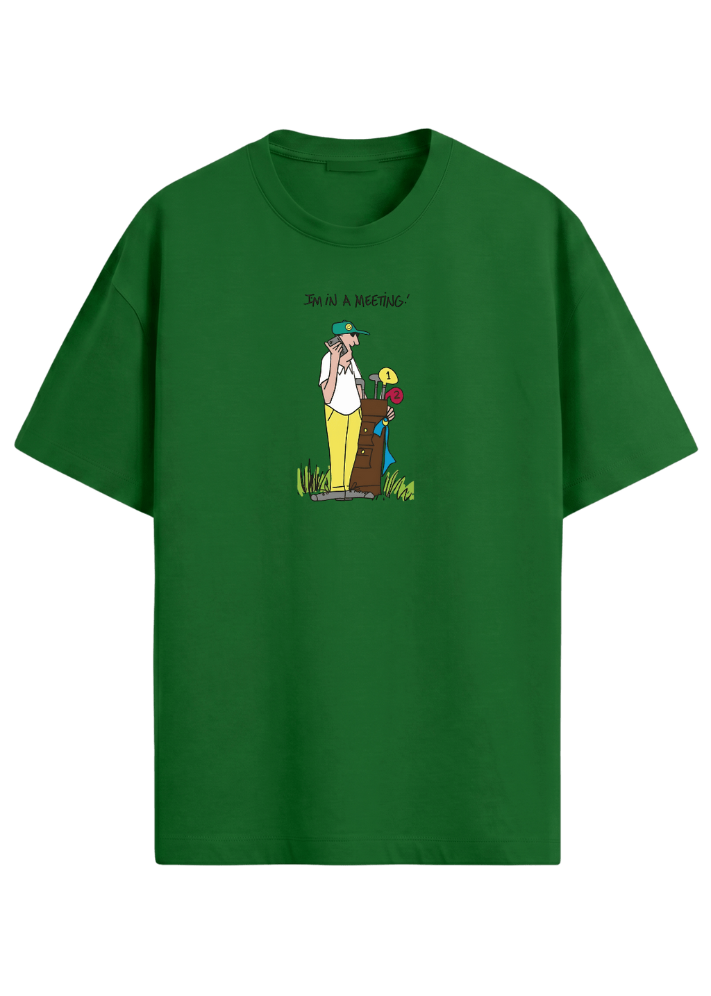 I'm In A Meeting ~ Golf Tee - Quiet Tee Club