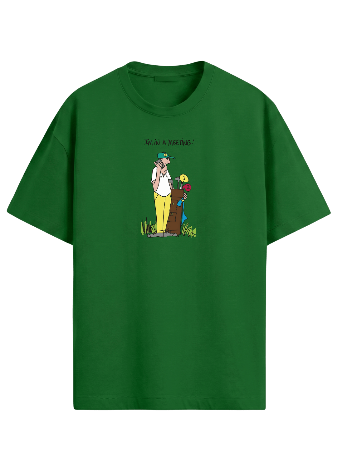 I'm In A Meeting ~ Golf Tee - Quiet Tee Club
