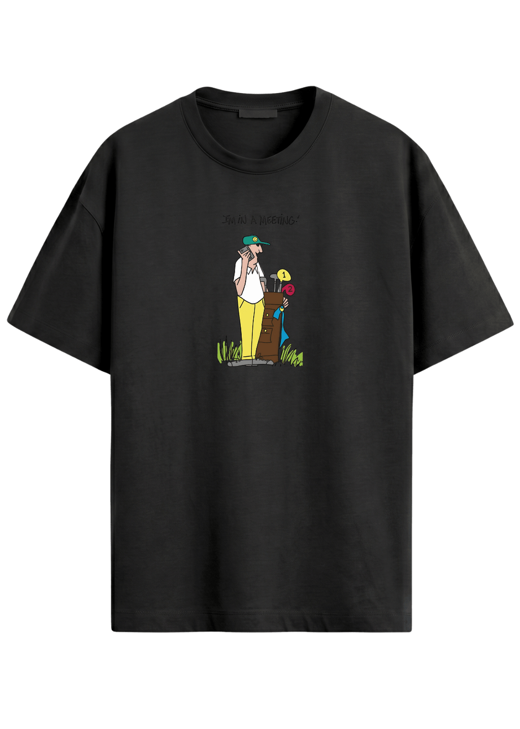 I'm In A Meeting ~ Golf Tee - Quiet Tee Club