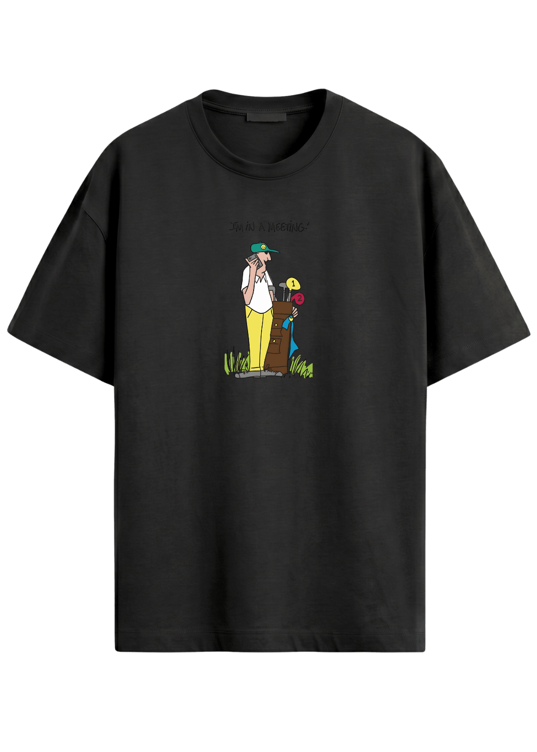 I'm In A Meeting ~ Golf Tee - Quiet Tee Club