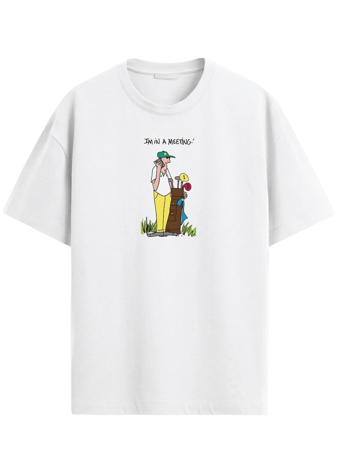 I'm In A Meeting ~ Golf Tee - Quiet Tee Club