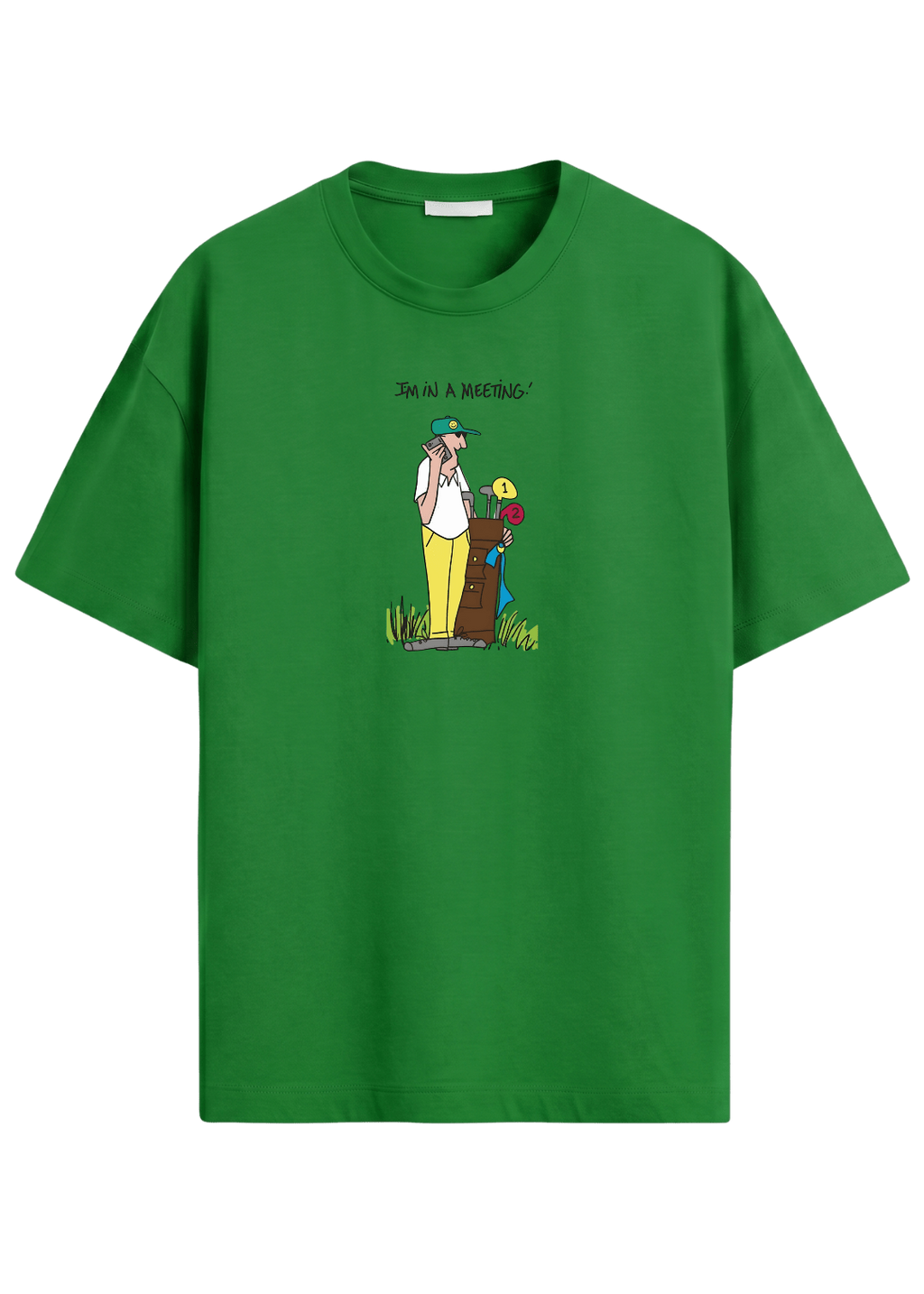 I'm In A Meeting ~ Golf Tee - Quiet Tee Club