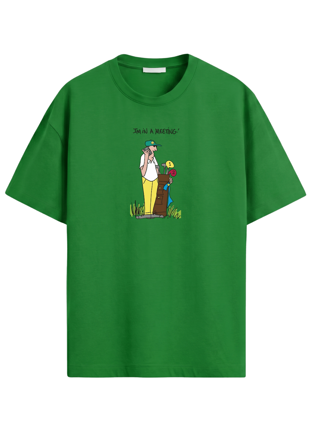 I'm In A Meeting ~ Golf Tee - Quiet Tee Club