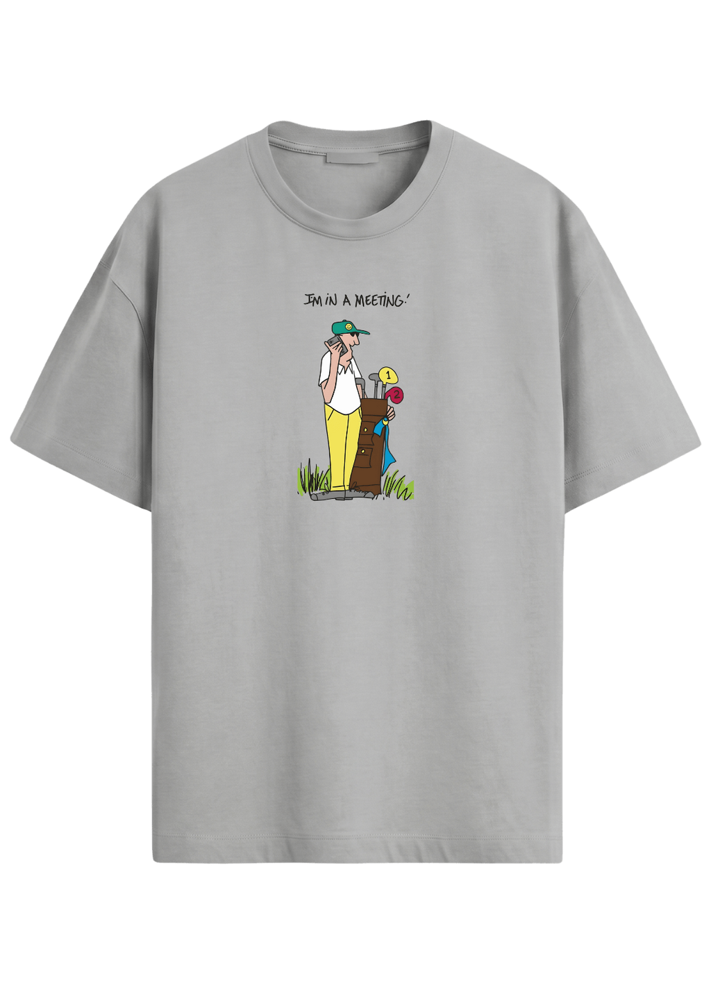 I'm In A Meeting ~ Golf Tee - Quiet Tee Club