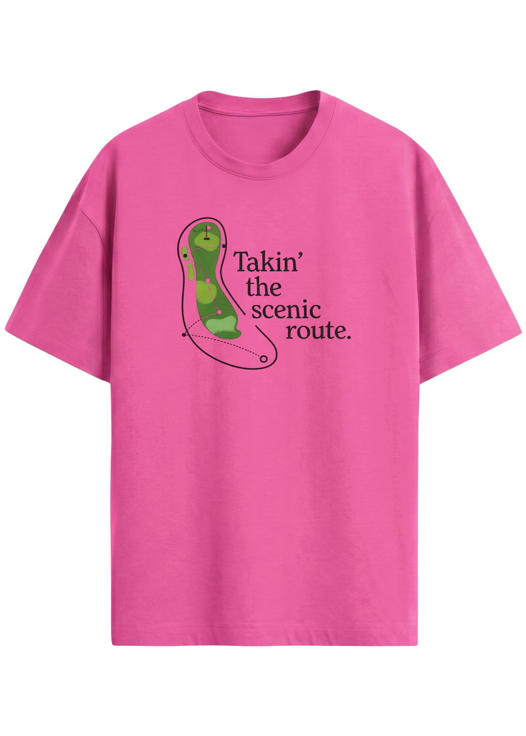 Takin' The Scenic Route ~ Golf tee