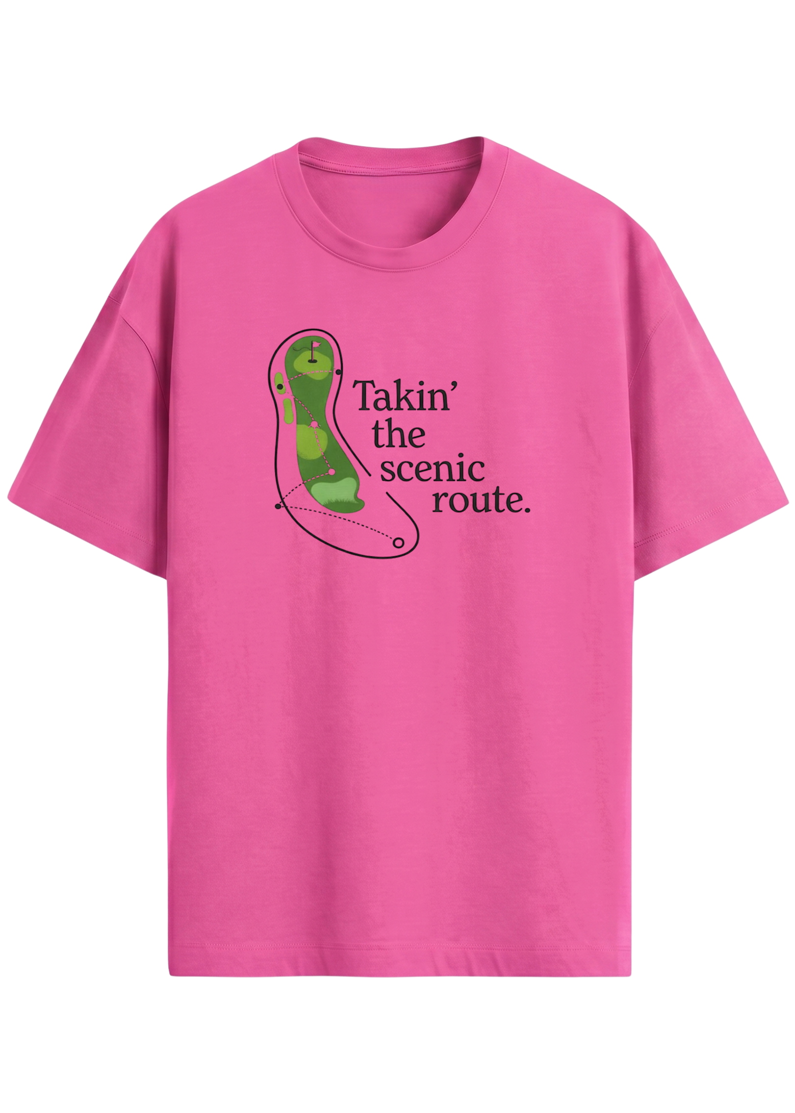 Takin' The Scenic Route ~ Golf tee