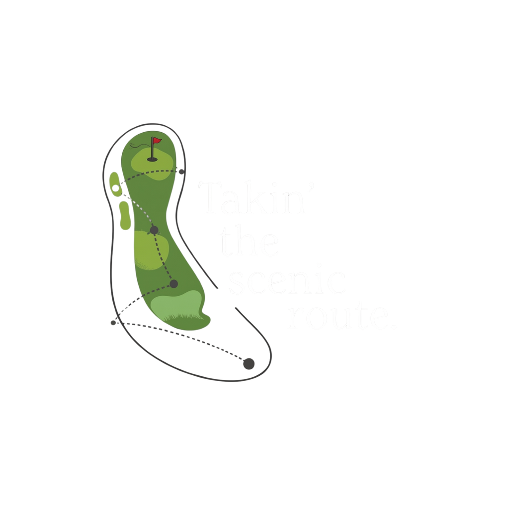 Takin' The Scenic Route ~ Golf tee