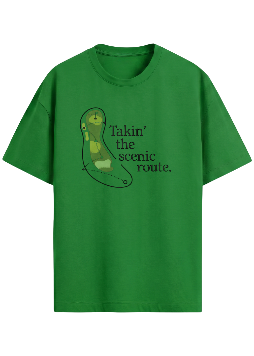 Takin' The Scenic Route ~ Golf tee