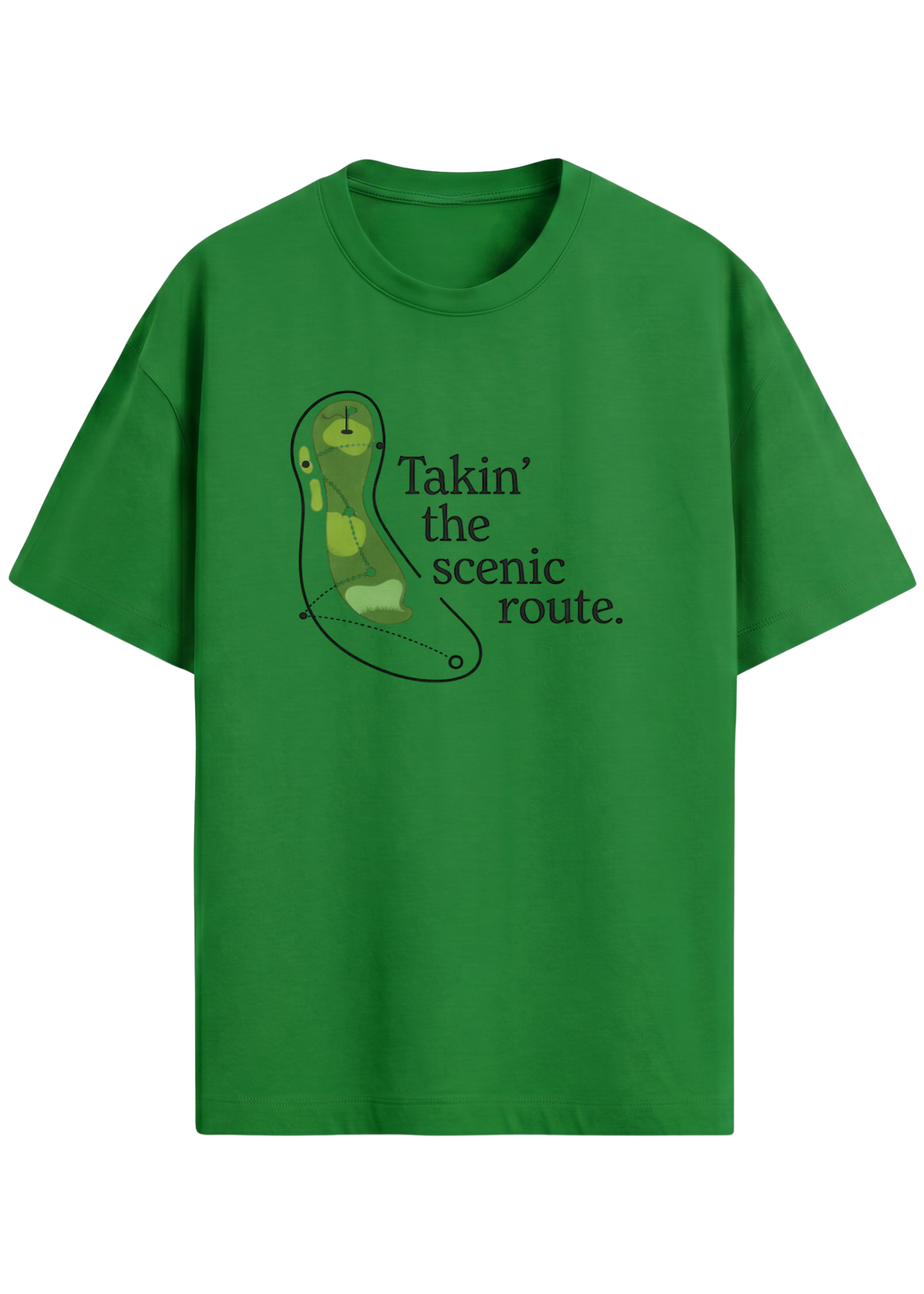 Takin' The Scenic Route ~ Golf tee