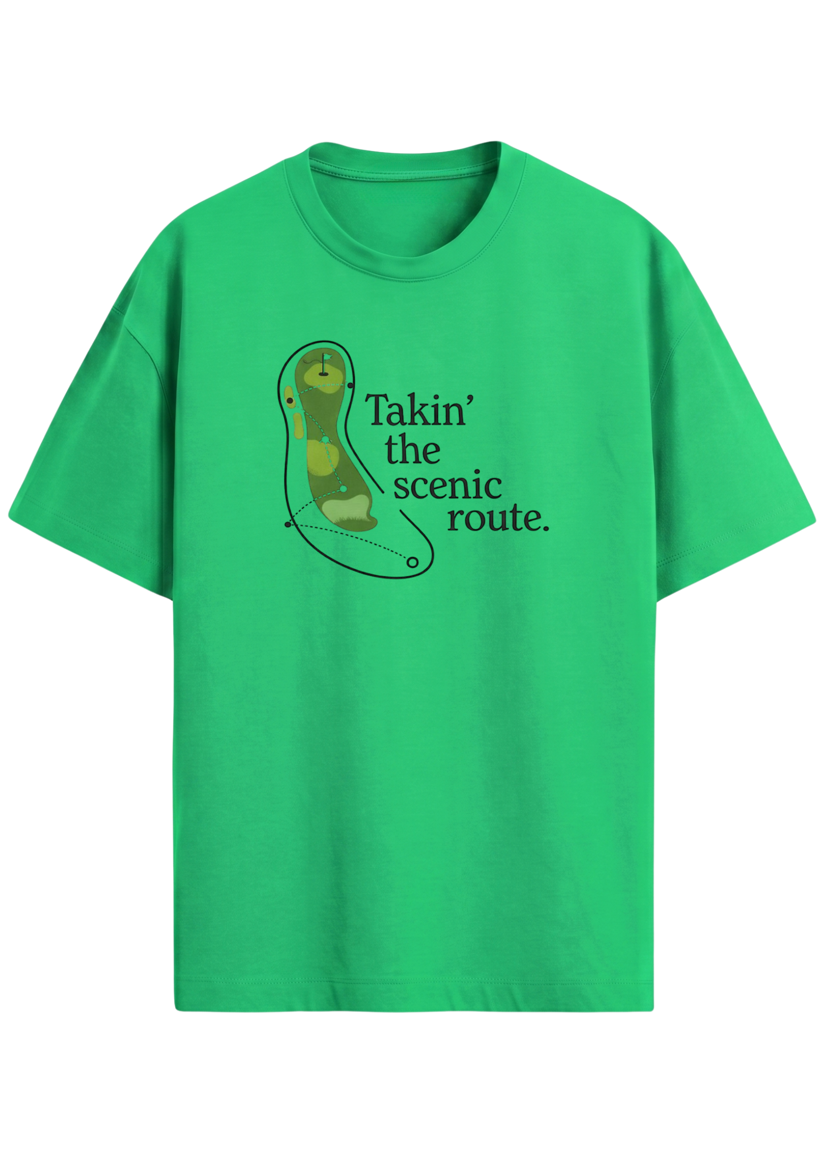 Takin' The Scenic Route ~ Golf tee