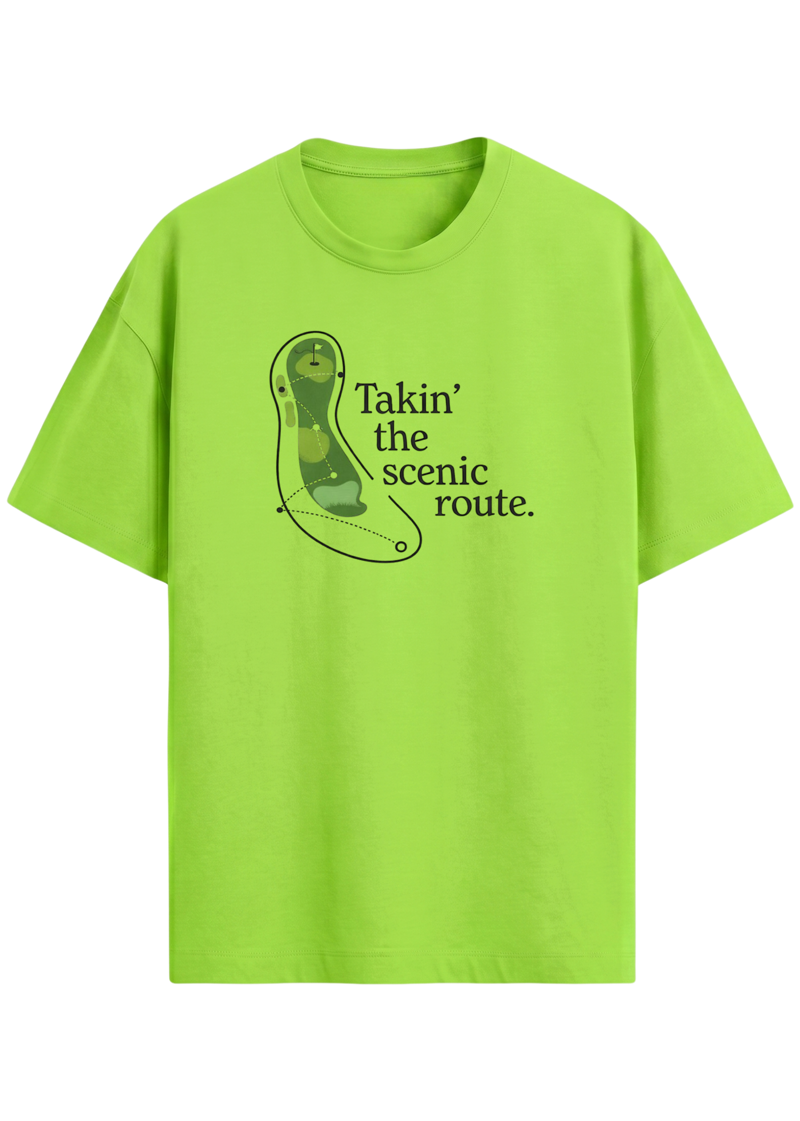 Takin' The Scenic Route ~ Golf tee