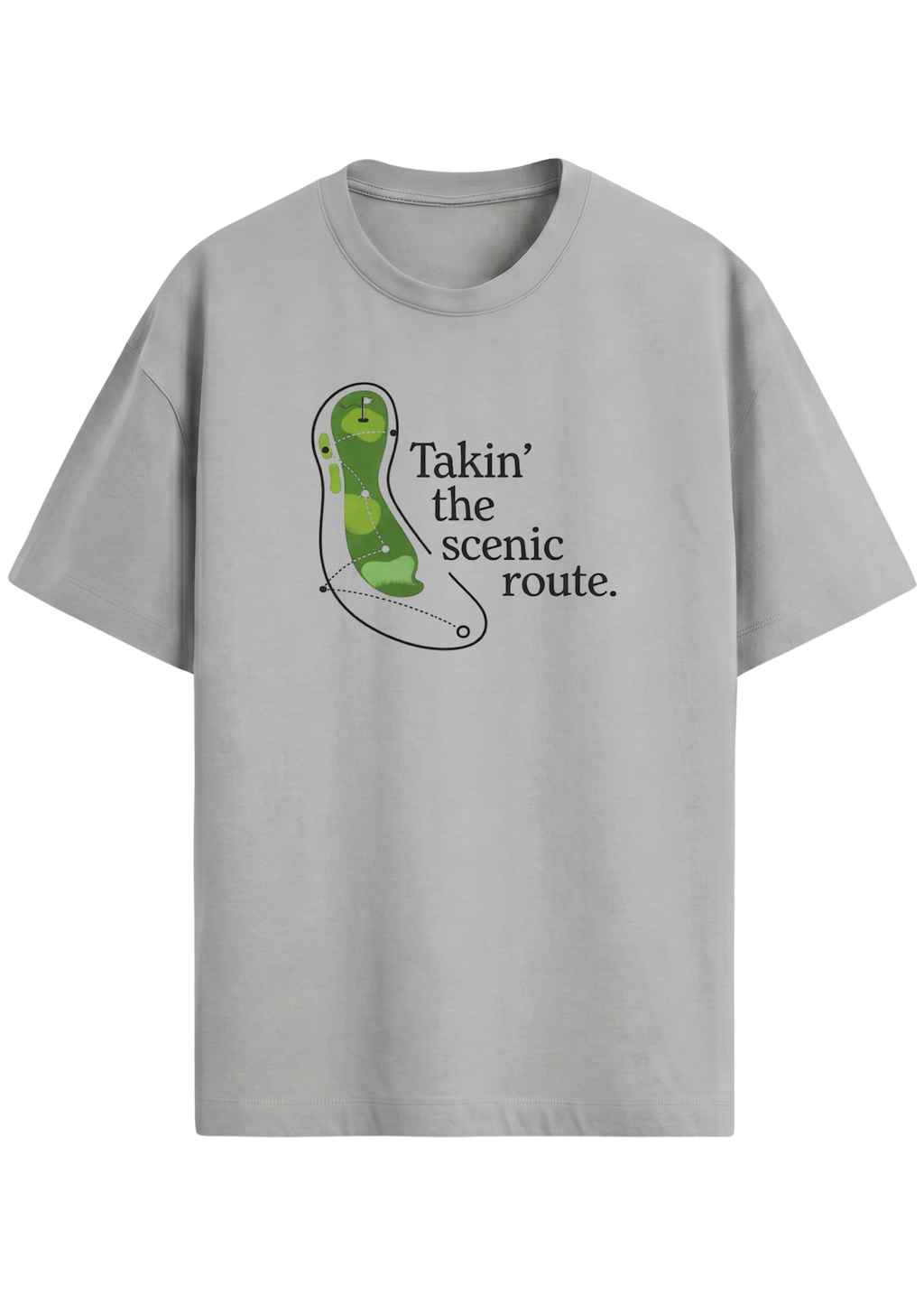 Takin' The Scenic Route ~ Golf tee
