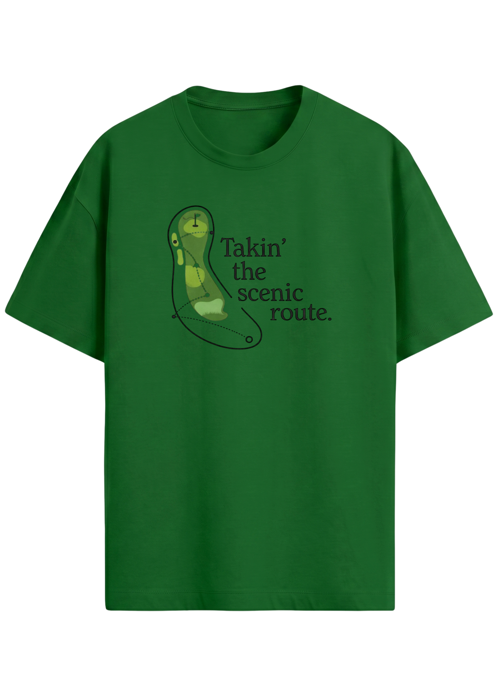 Takin' The Scenic Route ~ Golf tee