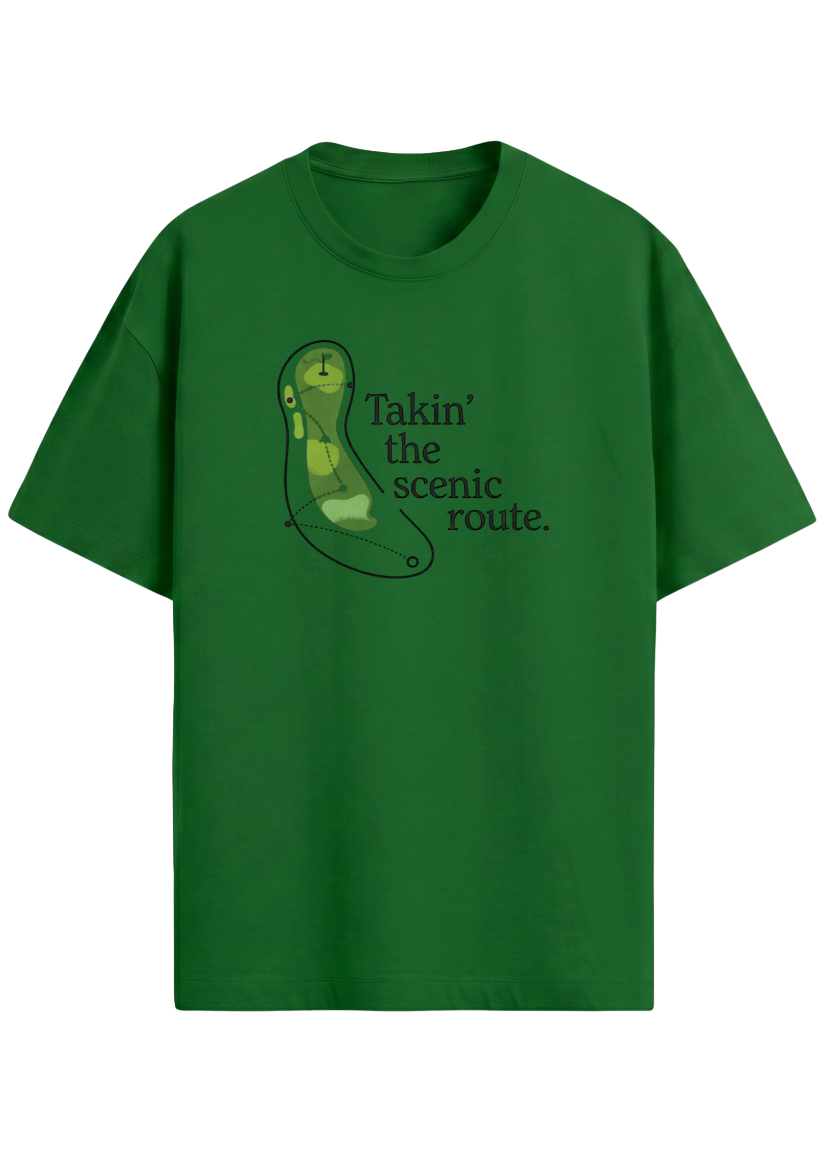 Takin' The Scenic Route ~ Golf tee