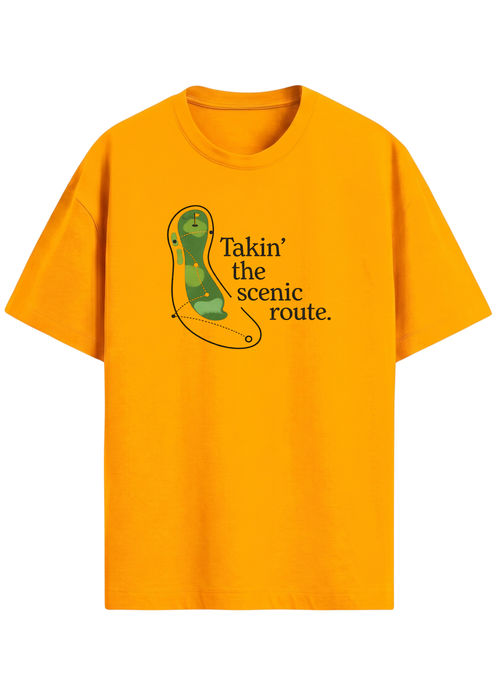 Takin' The Scenic Route ~ Golf tee