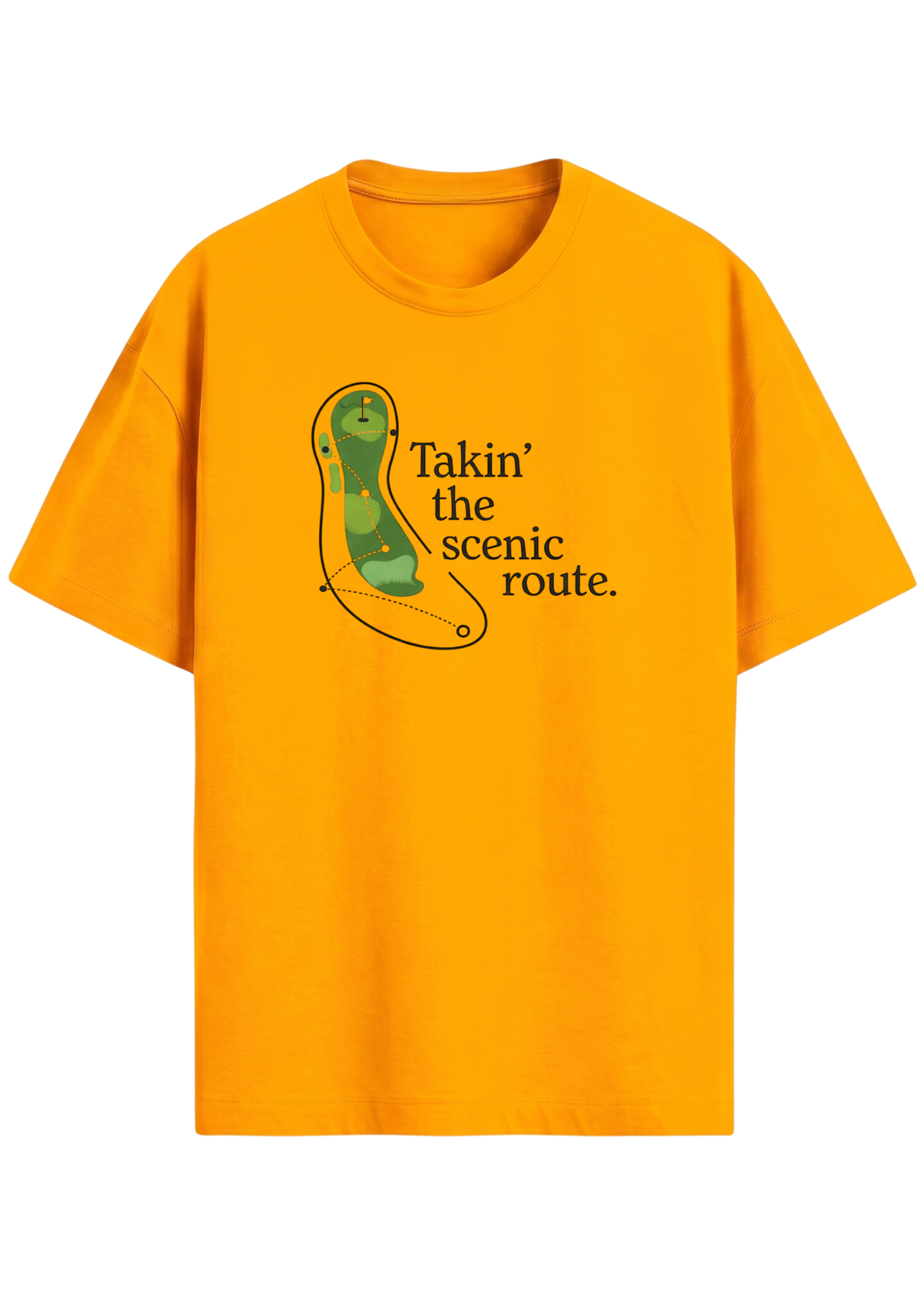 Takin' The Scenic Route ~ Golf tee