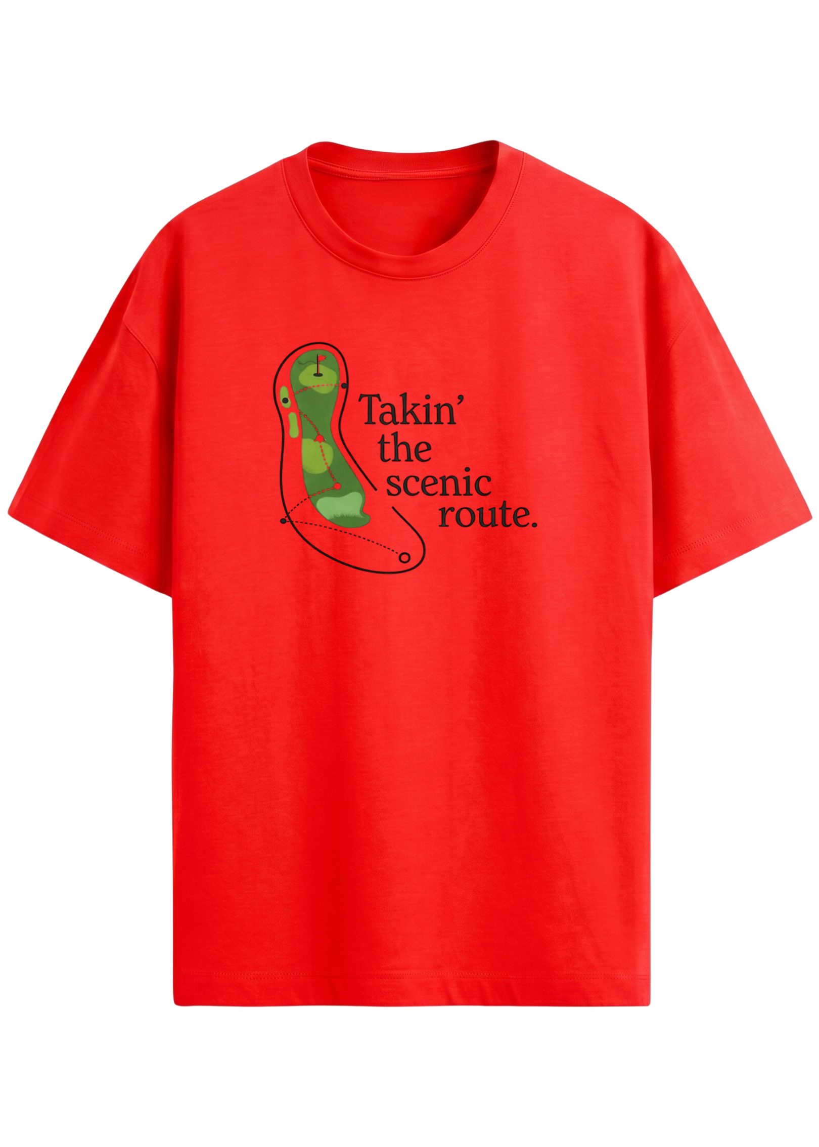Takin' The Scenic Route ~ Golf tee
