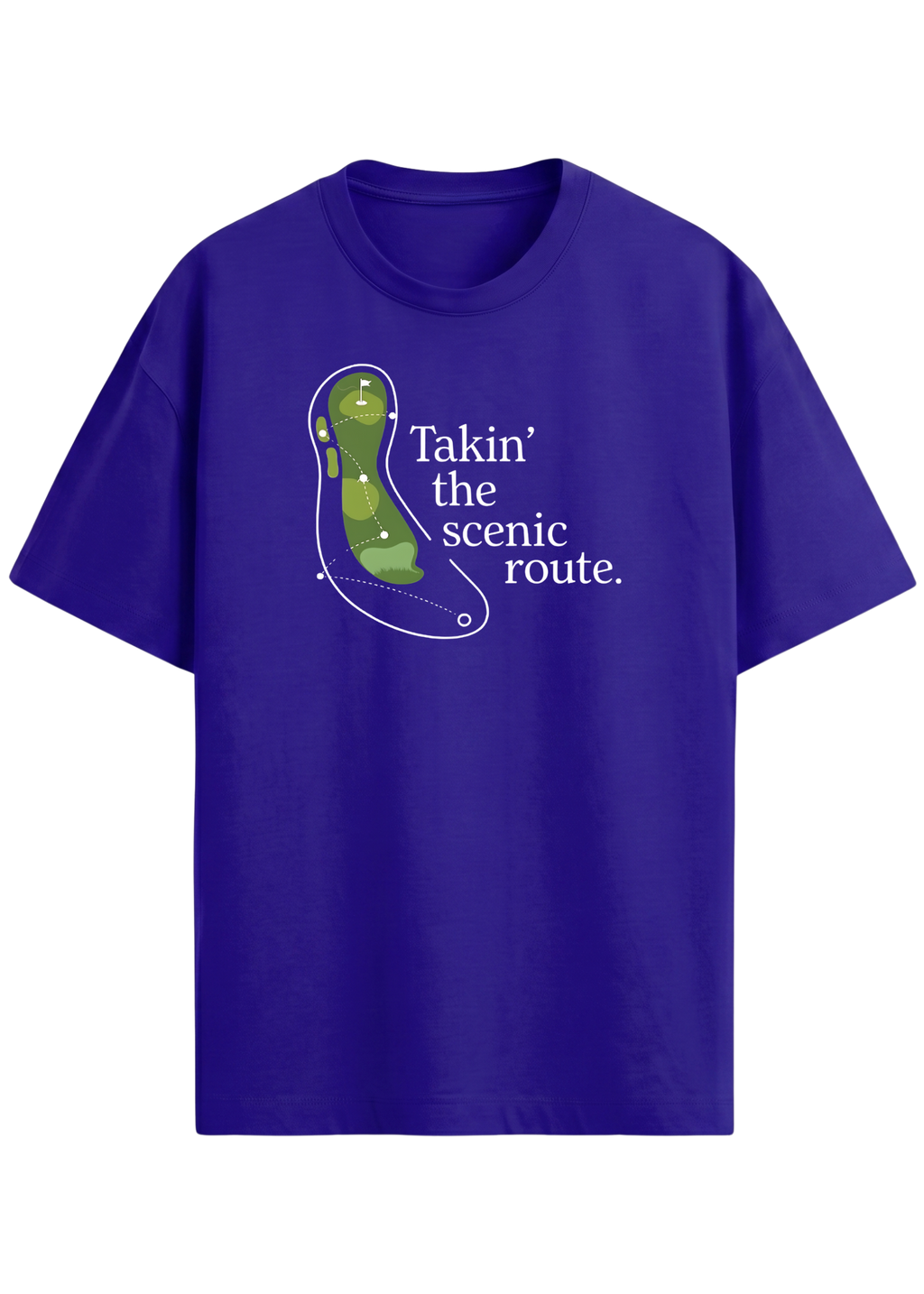 Takin' The Scenic Route ~ Golf tee
