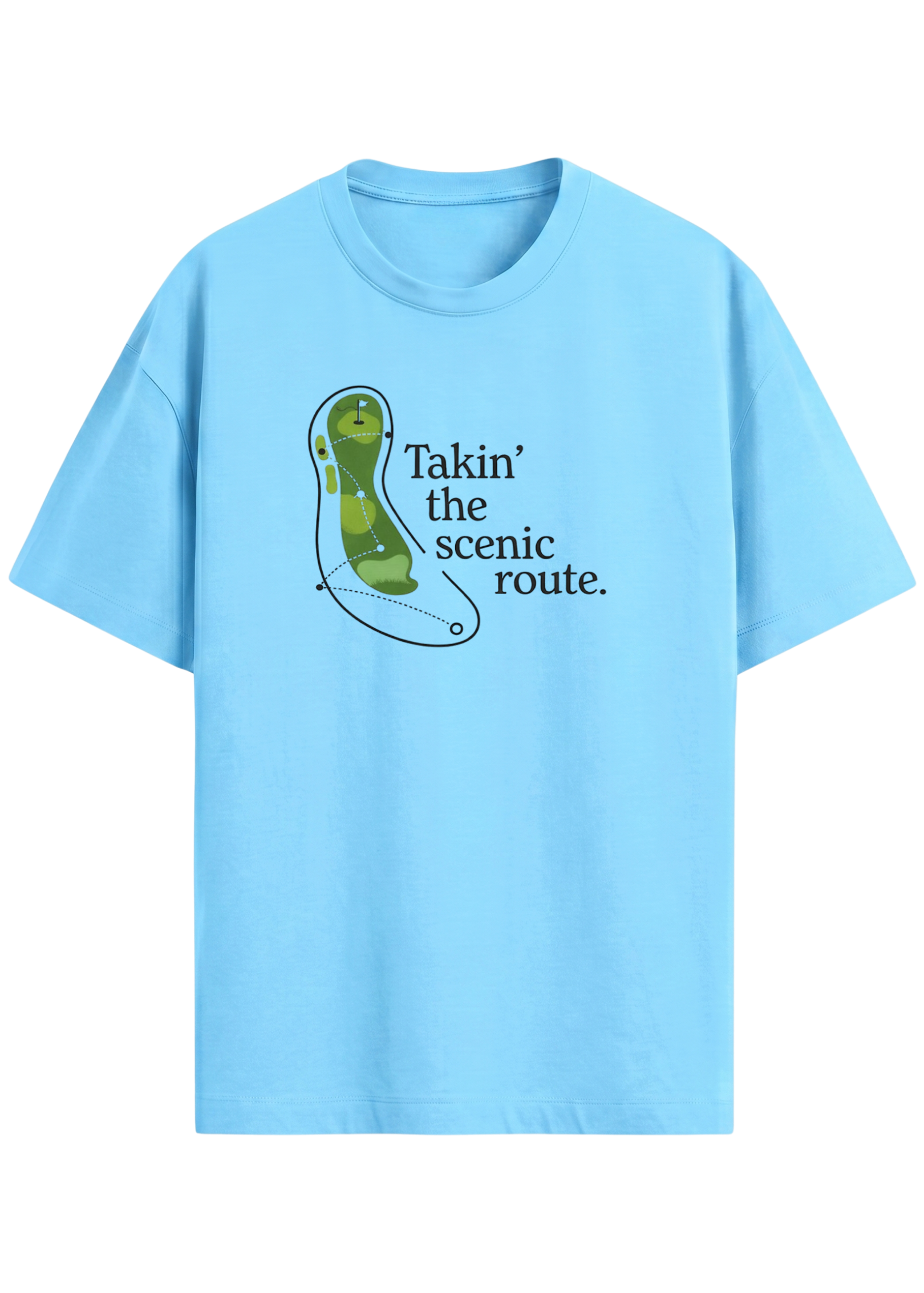 Takin' The Scenic Route ~ Golf tee