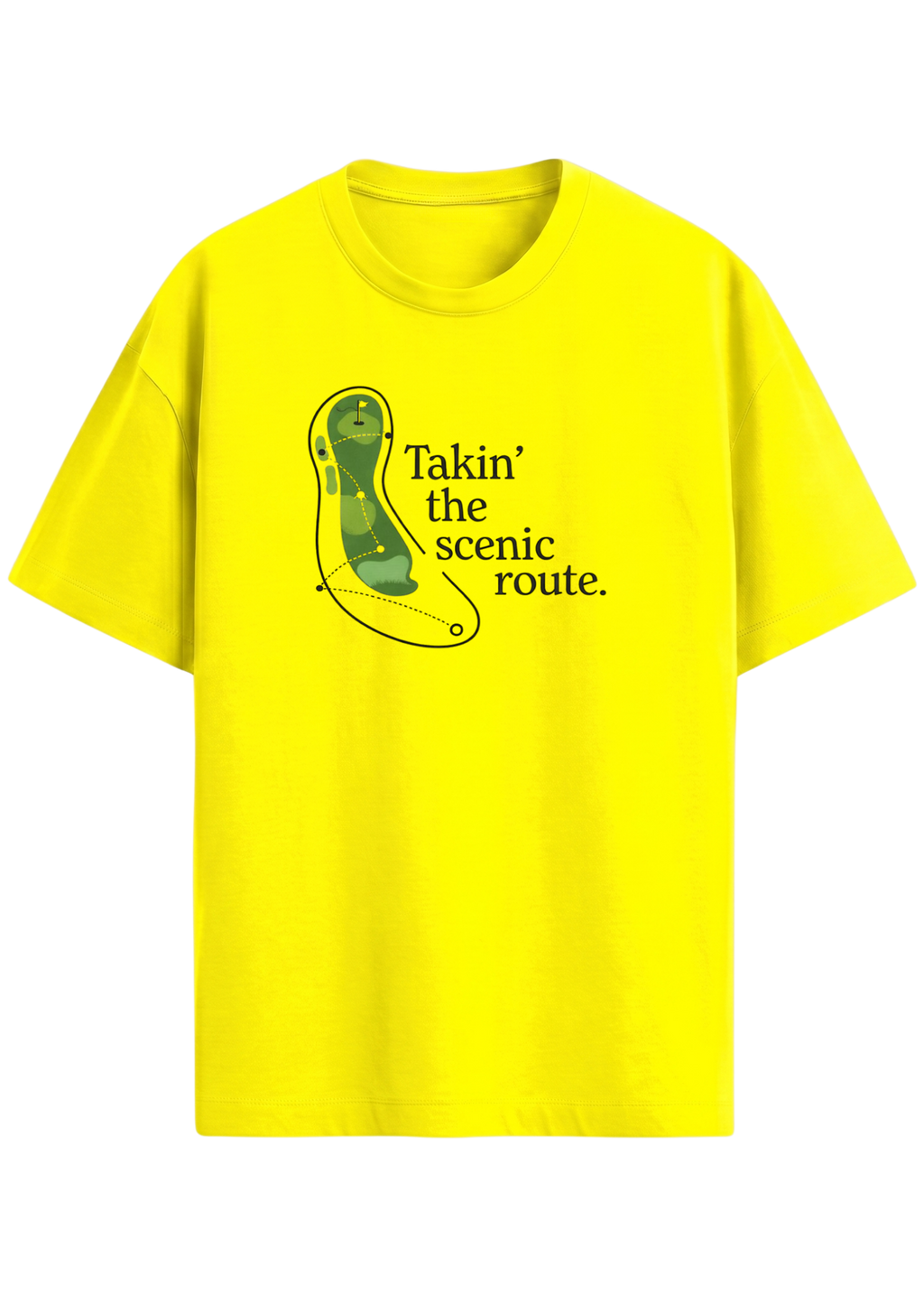 Takin' The Scenic Route ~ Golf tee