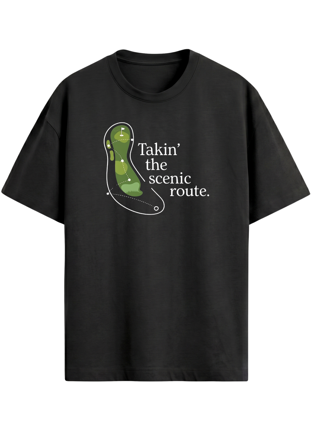 Takin' The Scenic Route ~ Golf tee