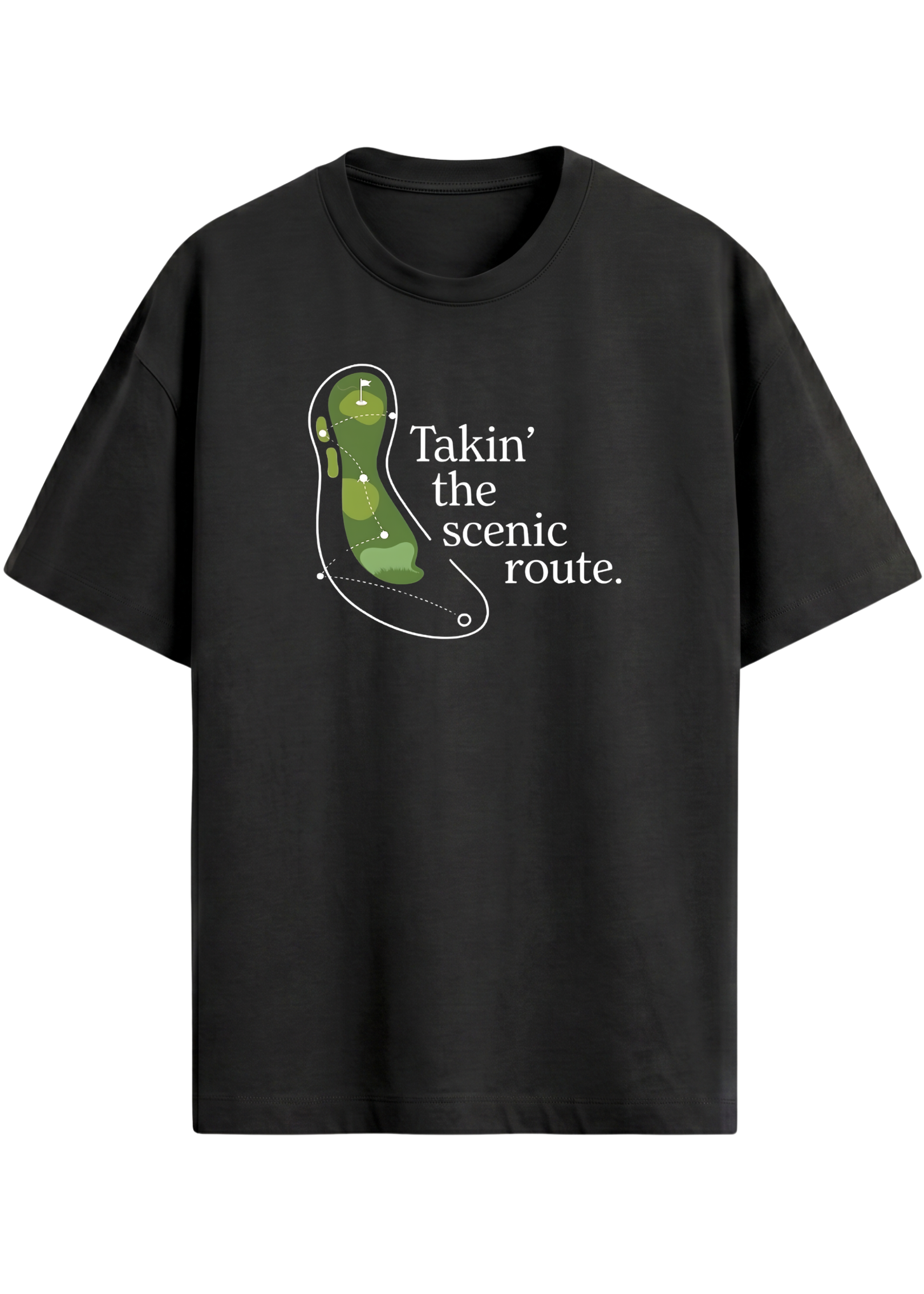 Takin' The Scenic Route ~ Golf tee